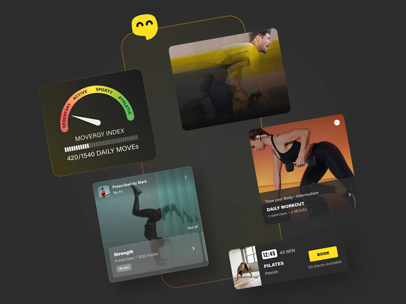 Trénink s aplikací Technogym